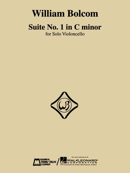 Suite No. 1 In C Minor : For Solo Violoncello (1994-95).
