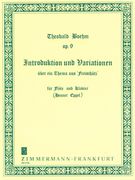 Introduktion und Variationen Über Ein Thema Aus Freischütz, Op. 9 : Für Flöte und Klavier.