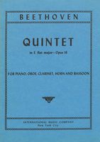 Quintet In Eb Major, Op. 16 : For Oboe, Clarinet, Horn, Bassoon and Piano.