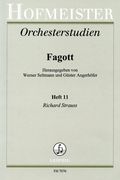 Orchesterstudien Für Fagott, Heft 11 : Richard Strauss (Symphonische Werke).