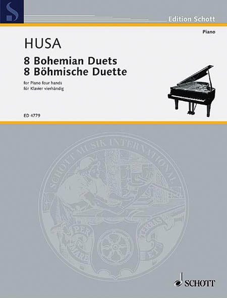 8 Bohemian Duets : For Piano Four Hands.
