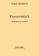 Konzertstück : For Snare Drum and Orchestra (1982) - Piano reduction.