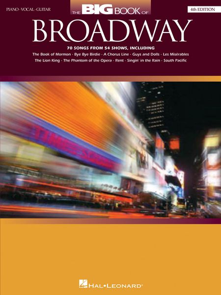 Big Book Of Broadway - 3rd Edition.