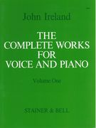 Complete Works For Voice and Piano, Vol. 1 : For Voice and Piano.