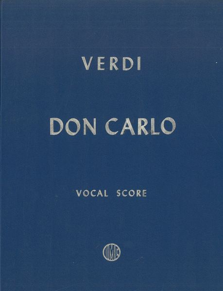 Don Carlo [I/E].