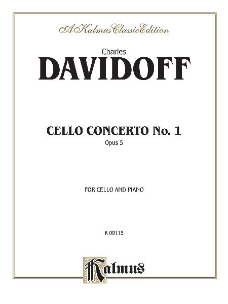 Cello Concerto No. 1, Op. 5 / reduction For Cello and Piano.