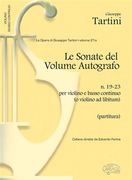 Sonate Del Volume Autografo, N.19-23 : Per Violino E Basso Continuo (O Violino Solo Ad Libitum).