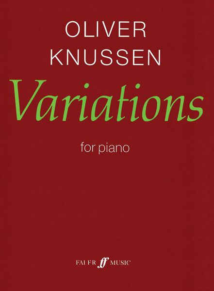 Variations, Op. 24 : For Piano Solo (1989).