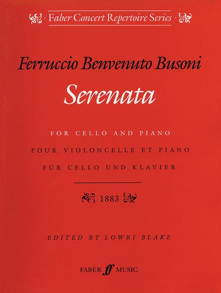 Serenata, Op. 34 : For Cello and Piano.