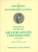 Grande Sonate Concertante, Op. 51/3 : For Flute Et Piano.