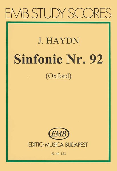 Sinfonie Nr. 92 (Oxford).