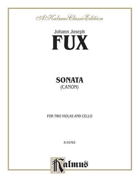 Sonata (Canon) : For Two Violas and Cello.