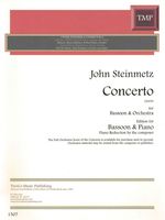 Concerto : For Bassoon and Orchestra (2003) - Piano reduction.