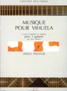 Musique Pour Vihuela : 3 Pieces Realisees Et Adaptees Pour 3 Guitares Par Marc Bataini.