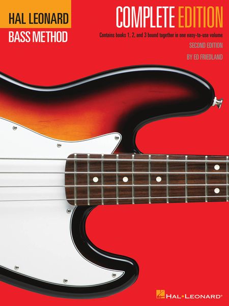 Electric Bass Method - Complete Edition Contains Books 1, 2, and 3.