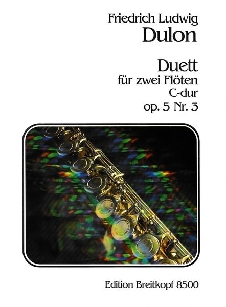 Duet, Op. 5 No. 3 : For Two Flutes.