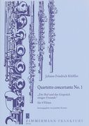 Quartetto Concertante No. 1 (der Ruf und Das Gespräch Einiger Freunde) : Für 4 Flöten.