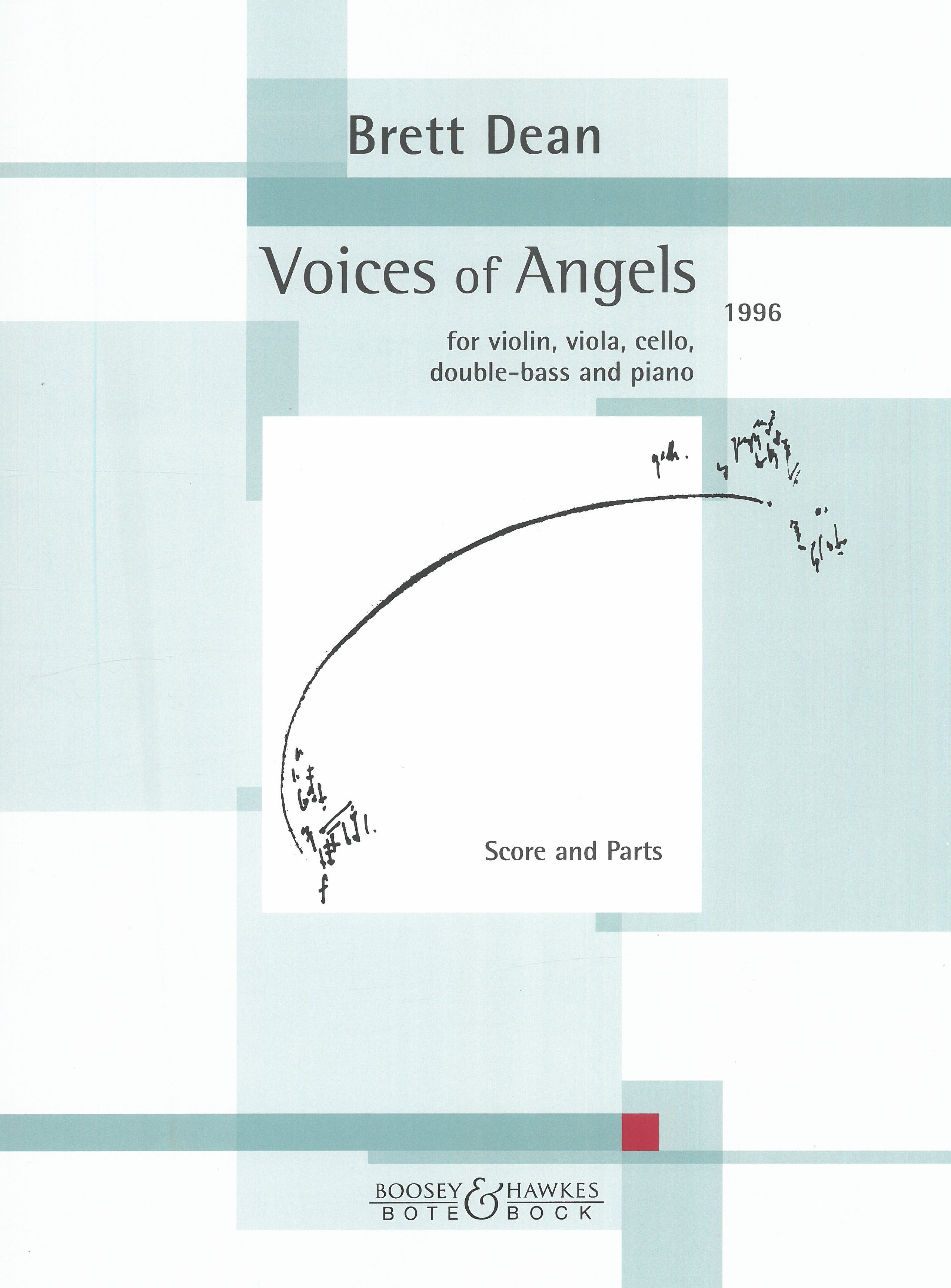 Voices Of Angels : For Violin, Viola, Violoncello, Double-Bass and Piano (1996).