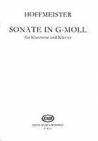 Sonata In G-Moll : Für Klarinette und Klavier / edited by György Balassa.