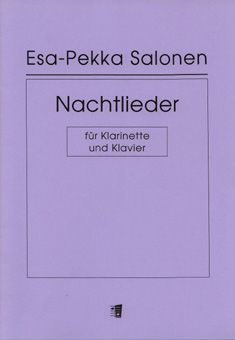 Nachtlieder : Für Klarinette und Klavier.