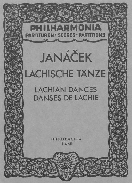 Lachian Dances = Lachische Tänze.