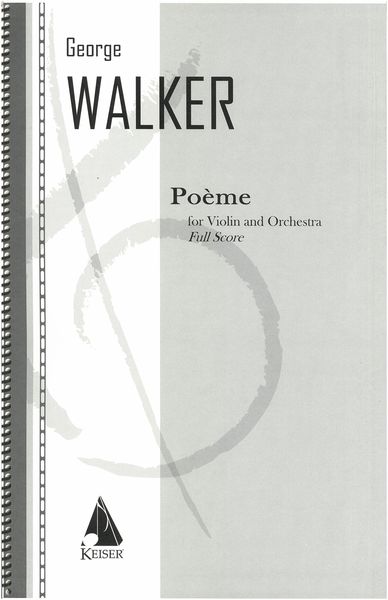 Poème : For Violin and Orchestra (1991).