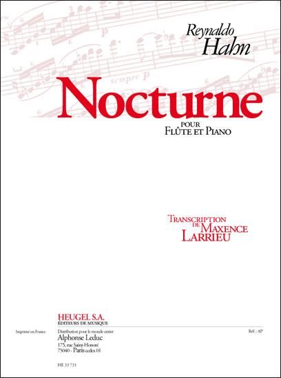 Nocturne : Pour Flute Et Piano.