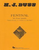 Festival : For Flute Quartet (Flute/Piccolo, 2 C Flutes & Alto Flute).