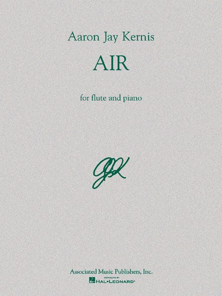 Air : For Flute and Piano (1995).