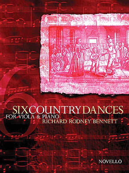 Six Country Dances : For Viola and Piano.