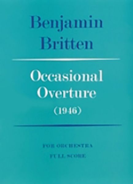 Occasional Overture : For Orchestra (1946).