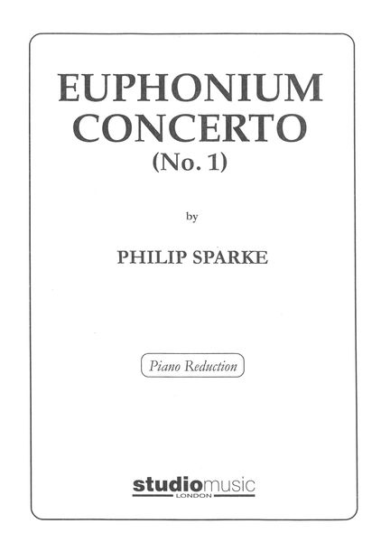 Euphonium Concerto (No. 1) - Piano reduction.