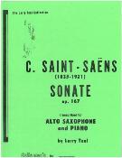 Sonata, Op. 167 : For Alto Saxophone and Piano / arranged by Larry Teal.