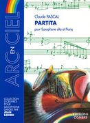 Partita : For Alto Saxophone and Piano.
