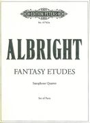 Fantasy Etudes : For Saxophone Quartet.