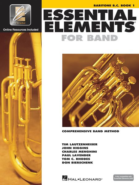 Essential Elements 2000, Book 1 : For Baritone (B.C.).