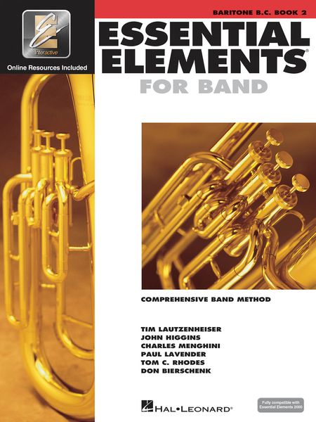 Essential Elements 2000, Book 2 : For Baritone (B.C.).