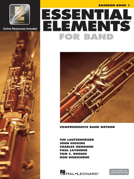 Essential Elements 2000, Book 1 : For Bassoon.