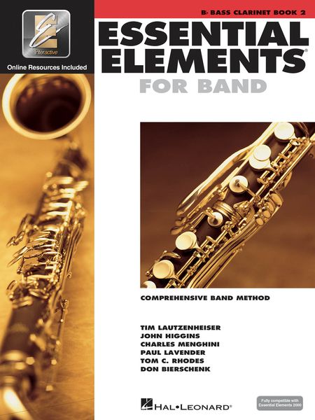 Essential Elements 2000, Book 2 : For Bass Clarinet.