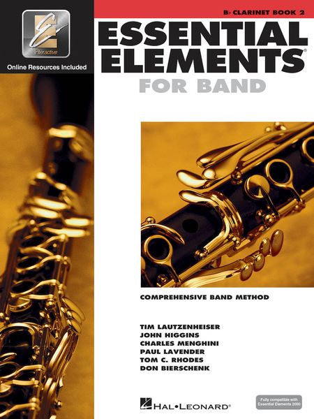 Essential Elements 2000, Book 2 : For B Flat Clarinet - With EEI.