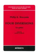 Four Diversions : For Guitar / Dedicated To and edited by Isolde Schaupp.