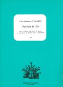 Parthia In Eb : For 2 Flutes, 2 Oboes, 2 Clarinets, 2 Horns and 2 Bassoons.