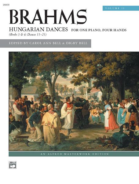 Hungarian Dances, Vol. 2 : For Piano / edited by Carol Ann Bell and Digby Bell.