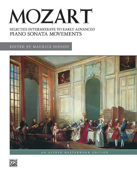 Selected Intermediate To Early Advanced Piano Sonata Movements / edited by Maurice Hinson.