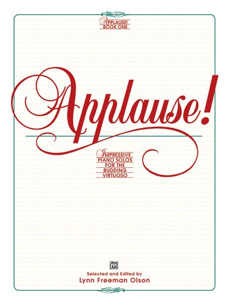 Applause! : For Piano - Book 1.