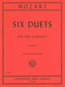 Six Duets, Vol. I : For Two Clarinets.