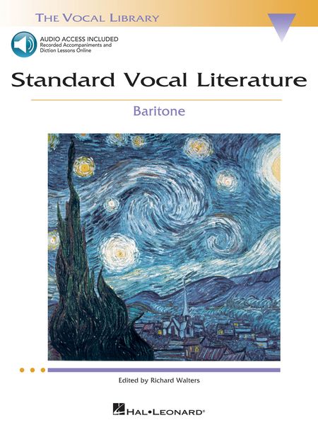 Standard Vocal Literature : For Baritone / arranged by Richard Walters.