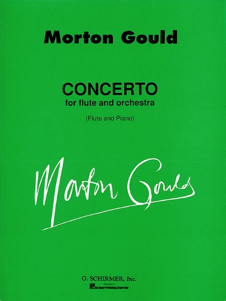 Concerto : For Flute and Orchestra - Piano reduction.