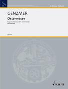 Ostermesse : Für Gemischten Chor, Soli und Orchester - Piano reduction.