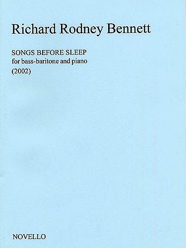 Songs Before Sleep : For Bass-Baritone And Piano (2002).